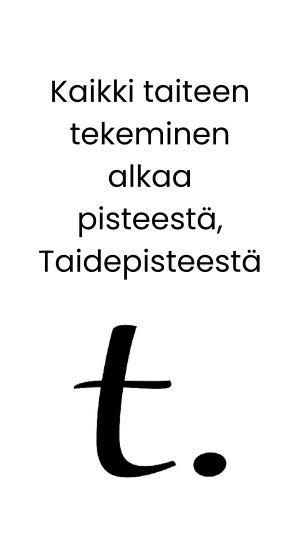 Taidepiste-banneri